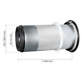 Filtre à air 350-362 extérieur pour MASSEY FERGUSON