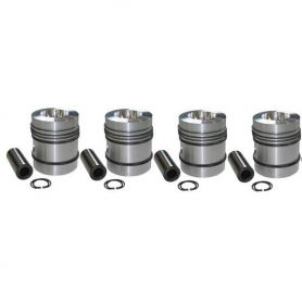 Kit de piston 290 690 - Piston à 4 anneaux pour MASSEY FERGUSON