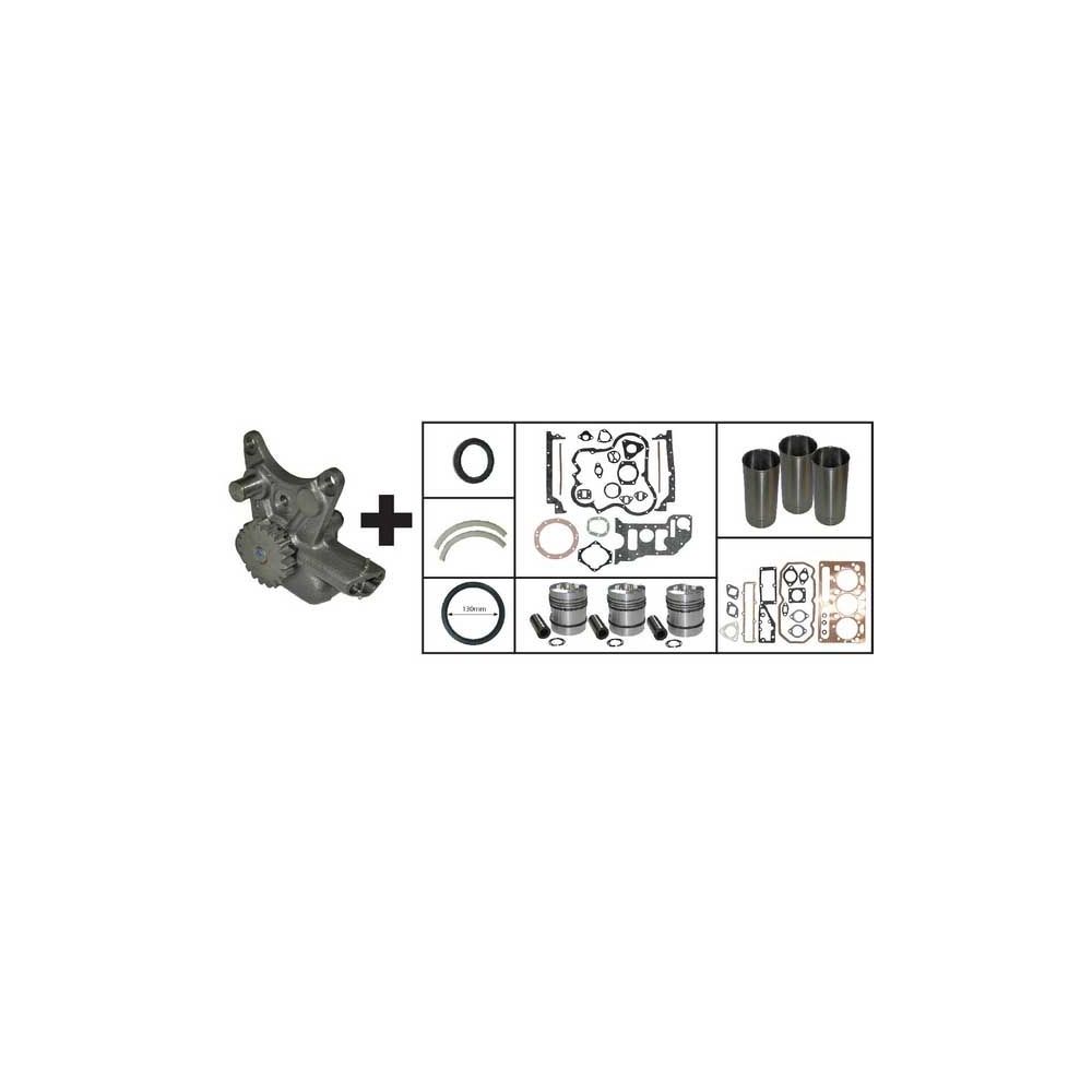 Kit de révision de moteur 135 240 c / o pompe à huile pour MASSEY FERGUSON