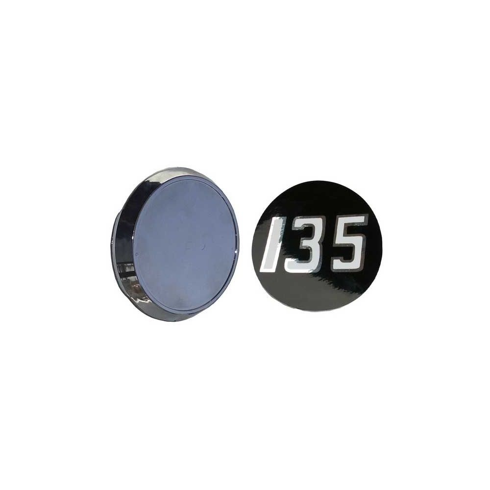 Badge 135 original avec autocollant pour MASSEY FERGUSON