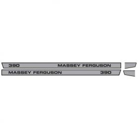 Kit de décalcomanie 390 pour MASSEY FERGUSON