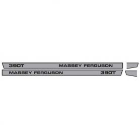 Kit de décalques 390T pour MASSEY FERGUSON