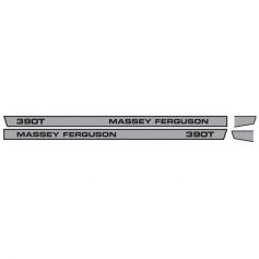 Kit d'autocollants «Massey Ferguson 390 T» réf. 3900322M92 - Massey Ferguson Kit d'autocollants «Massey Ferguson 390 T» réf. 3900322M92 - Massey Ferguson