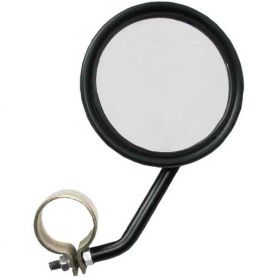 Miroir rond R-View & Kit de fixation pour échappement P pour MASSEY FERGUSON