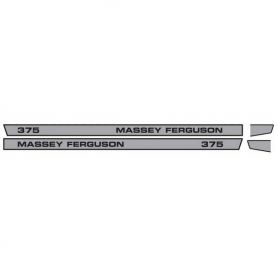 Kit de décalcomanie 375 pour MASSEY FERGUSON