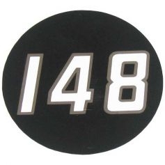 Autocollant 148 rond - autocollant seulement pour MASSEY FERGUSON Autocollant 148 rond - autocollant seulement pour MASSEY FERGUSON