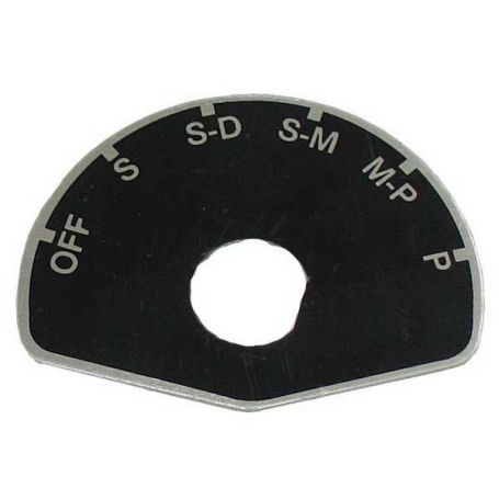 Badge - Diverses positions de commutateur d'éclairage pour MASSEY FERGUSON