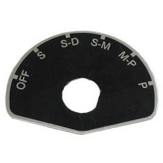 Badge - Diverses positions de commutateur d'éclairage pour MASSEY FERGUSON