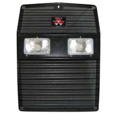 Kit de grille 300 Grill & Light & Badge - Long pour MASSEY FERGUSON Kit de grille 300 Grill & Light & Badge - Long pour MASSEY FERGUSON