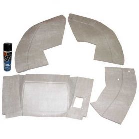 Kit de mousse pour cabine 300 - Silver Cab avec colle à pulvériser pour MASSEY FERGUSON