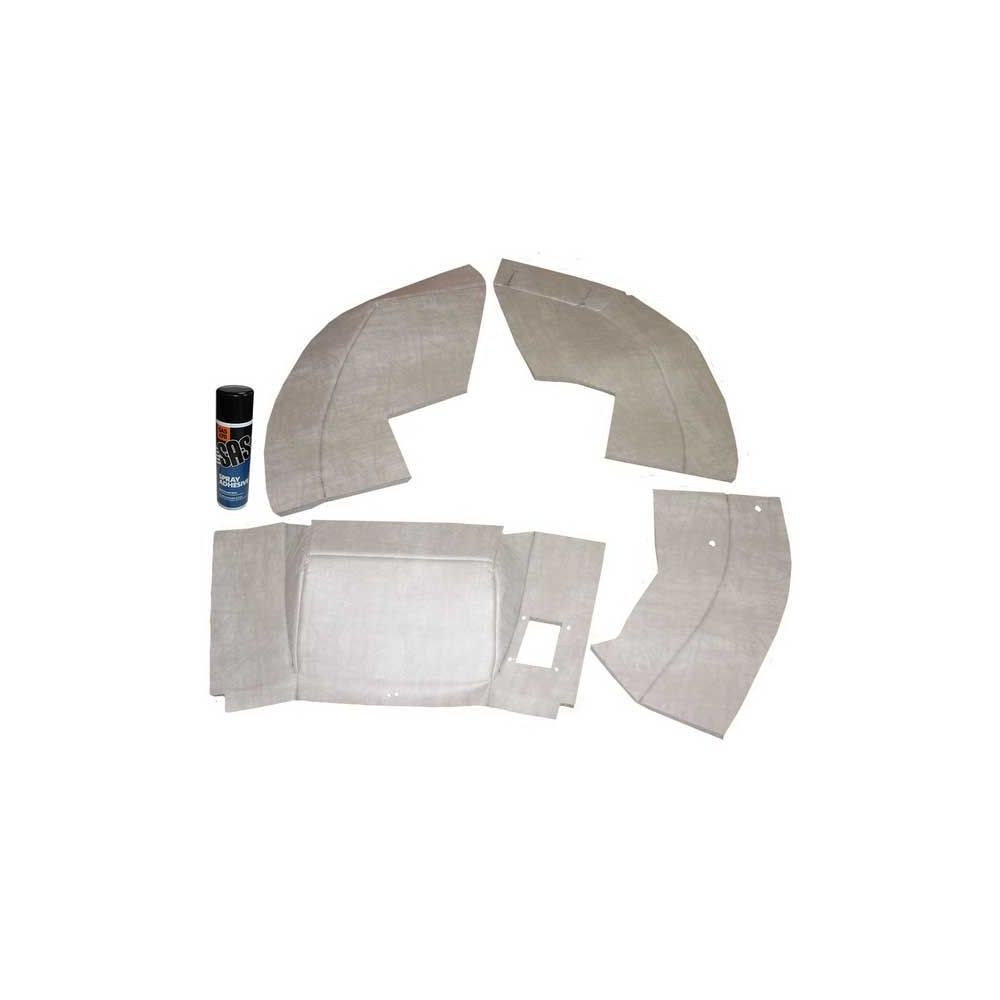 Kit de mousse pour cabine 300 - Silver Cab avec colle à pulvériser pour MASSEY FERGUSON