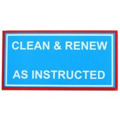 Autocollant TEF 20 Clean and Renew pour MASSEY FERGUSON