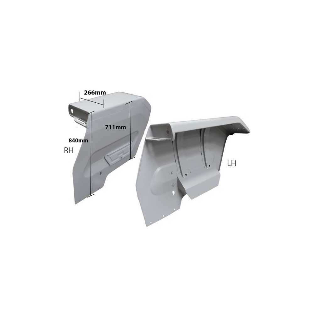 Garde-boue 135 & Box 28 "étroit 10,5" paire pour MASSEY FERGUSON