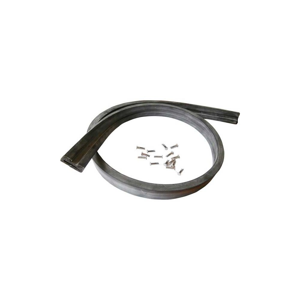 Caoutchouc Caoutchouc TE20 1mtr c / w Rivets pour MASSEY FERGUSON