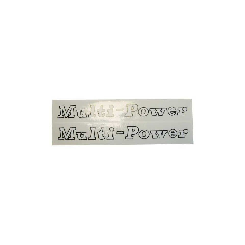Autocollant Multipower 135 - 148 pour MASSEY FERGUSON