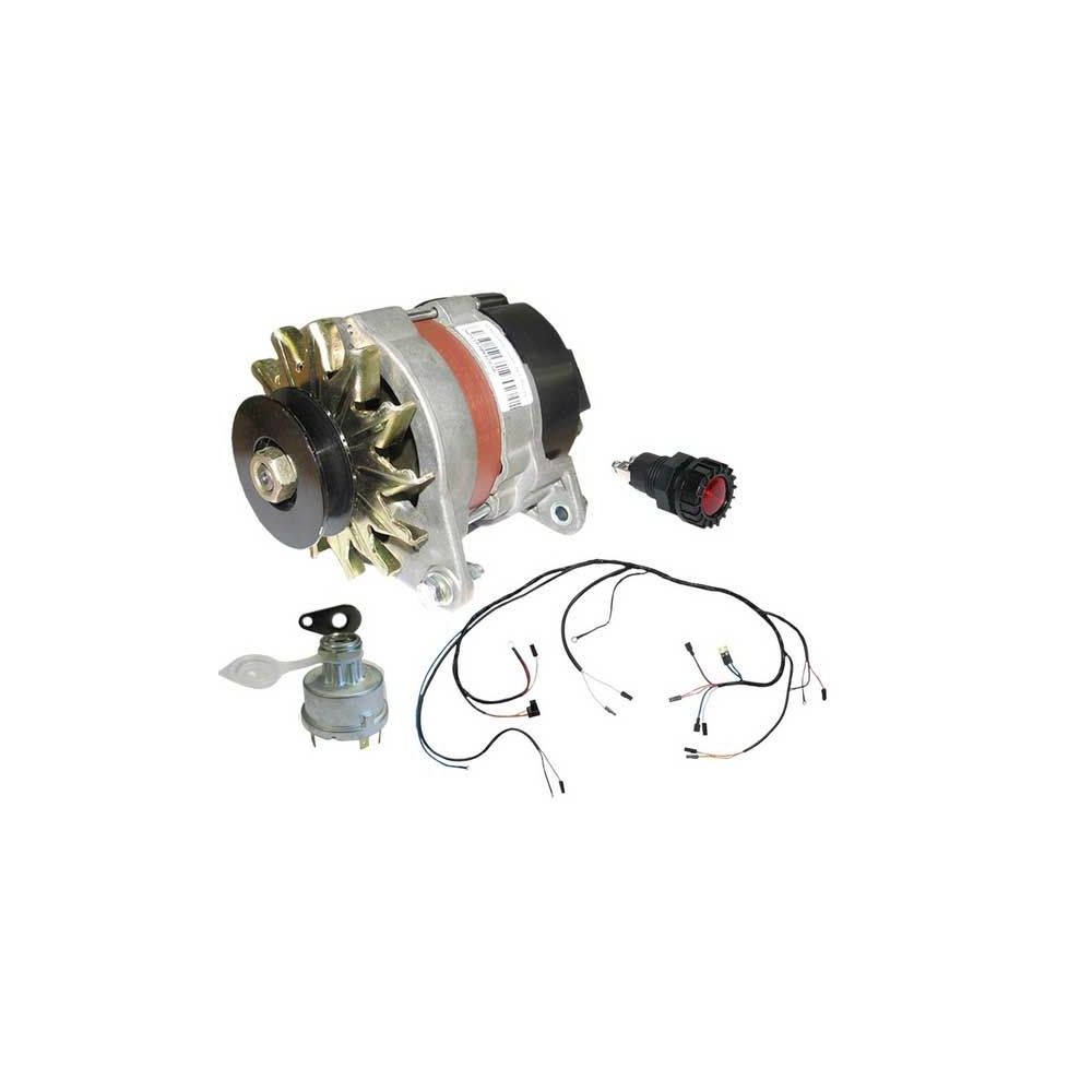 Kit d'alternateur complet pour tracteurs anciens séries 35 et 135 Massey Ferguson