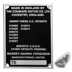 insigne de tracteur 20D Numéro de série pour MASSEY FERGUSON insigne de tracteur 20D Numéro de série pour MASSEY FERGUSON