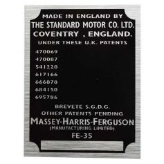insigne de tracteur FE 35 pour MASSEY FERGUSON insigne de tracteur FE 35 pour MASSEY FERGUSON