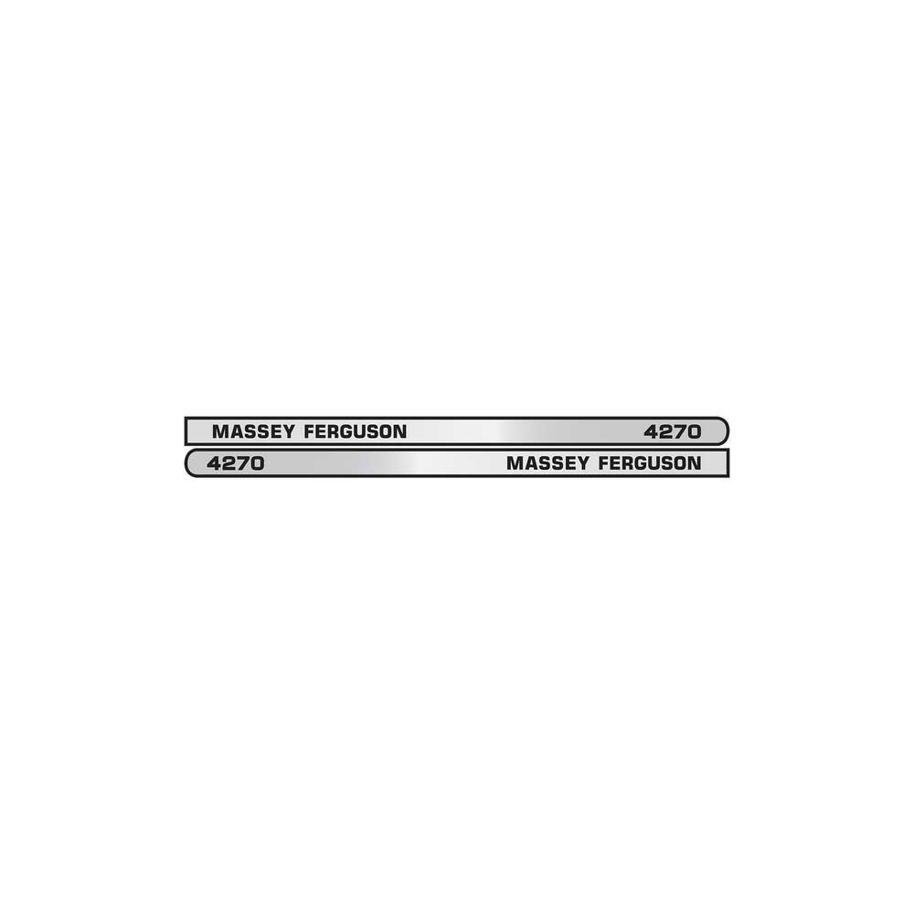 Kit de décalcomanie 4270 RH LH pour MASSEY FERGUSON