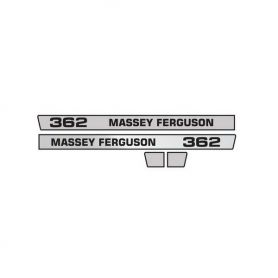 Kit de décalcomanie 362 pour MASSEY FERGUSON