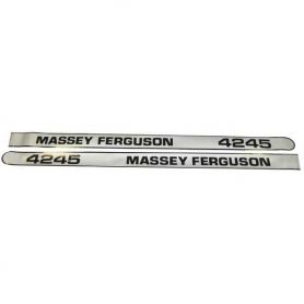 Kit de décalcomanie 4245 RH & LH Bonnet haute visibilité pour MASSEY FERGUSON