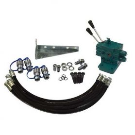 Kit de vanne de dérivation 2 banque 1 double effet pour MASSEY FERGUSON