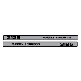 Kit décalcomanie 3125 Bonnet pour MASSEY FERGUSON