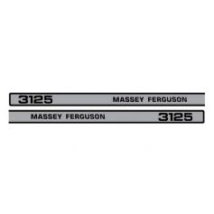Kit d'autocollants «Massey Ferguson 3125» ref. 3902038M91 - Massey Ferguson Kit d'autocollants «Massey Ferguson 3125» ref. 3902038M91 - Massey Ferguson