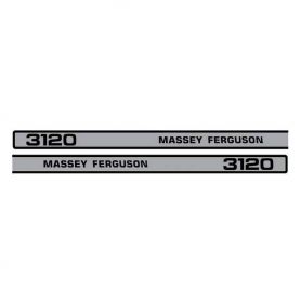 Kit décalcomanie 3120 Bonnet pour MASSEY FERGUSON