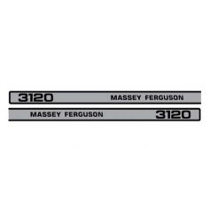 Kit d'autocollants «Massey Ferguson 3120» ref. 3902044M91 - Massey Ferguson Kit d'autocollants «Massey Ferguson 3120» ref. 3902044M91 - Massey Ferguson