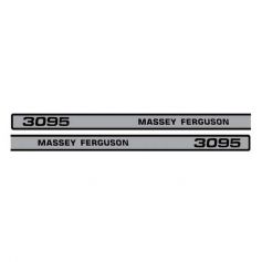 Kit d'autocollants «Massey Ferguson 3095» ref. 3902042M91 - Massey Ferguson Kit d'autocollants «Massey Ferguson 3095» ref. 3902042M91 - Massey Ferguson