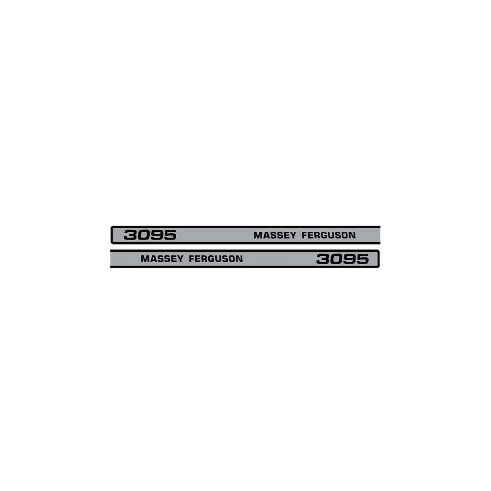 Kit décalcomanie 3095 Bonnet pour MASSEY FERGUSON