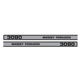 Kit décalcomanie 3080 Bonnet pour MASSEY FERGUSON