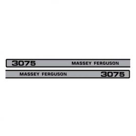 Kit décalcomanie 3075 Bonnet pour MASSEY FERGUSON