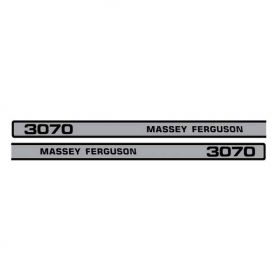 Kit décalcomanie 3070 Bonnet pour MASSEY FERGUSON