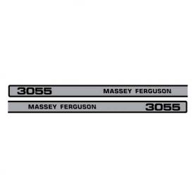 Kit décalcomanie 3055 Bonnet de visibilité normale pour MASSEY FERGUSON