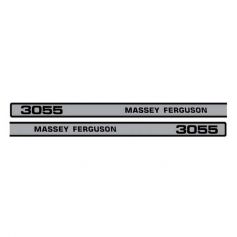 Kit d'autocollants «Massey Ferguson 3055» réf. 3902046M91 - Massey Ferguson Kit d'autocollants «Massey Ferguson 3055» réf. 3902046M91 - Massey Ferguson