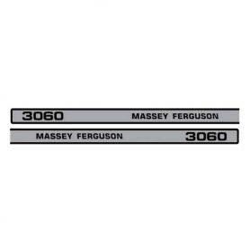 Kit décalcomanie 3060 Bonnet de visibilité normale pour MASSEY FERGUSON