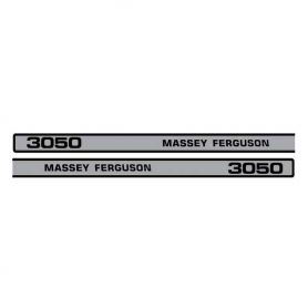 Kit décalcomanie 3050 Bonnet de visibilité normale pour MASSEY FERGUSON