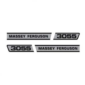 Décalcomanie 3055 Bonnet Haute Visibilité pour MASSEY FERGUSON
