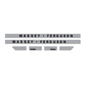 kit de décalcomanie Massey Ferguson 1080  pour MASSEY FERGUSON