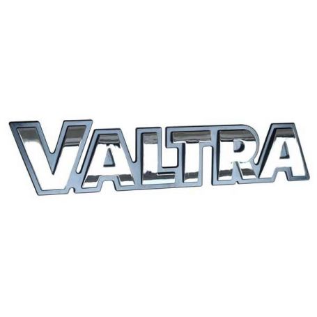 Badge «Valtra» pour capot réf. 34783100 - Valtra/Valmet Badge «Valtra» pour capot réf. 34783100 - Valtra/Valmet