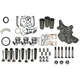 Kit de révision de moteur 135 240 c / o pompe à huile et pour MASSEY FERGUSON
