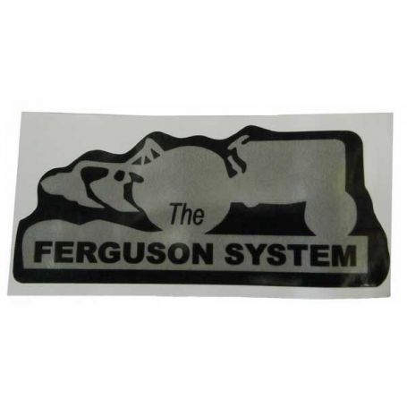 Autocollant Le Système Ferguson Large pour MASSEY FERGUSON Autocollant Le Système Ferguson Large pour MASSEY FERGUSON