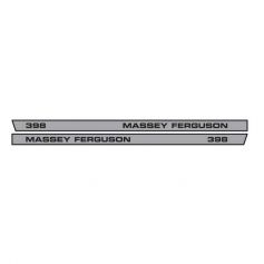 Kit d'autocollant 398 Early Type pour MASSEY FERGUSON Kit d'autocollant 398 Early Type pour MASSEY FERGUSON