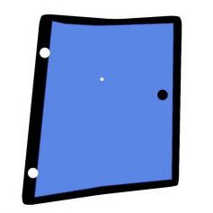 Verre 6100 6200 6400 7400 8100 8200 pour MASSEY FERGUSON Verre 6100 6200 6400 7400 8100 8200 pour MASSEY FERGUSON