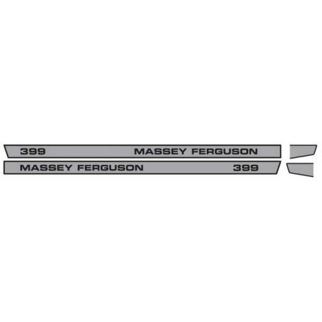 Kit d'autocollants «399» réf. 3900324M92 - Massey Ferguson Kit d'autocollants «399» réf. 3900324M92 - Massey Ferguson