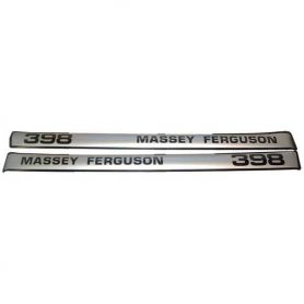 Kit d'Autocollant 398 Dernier modèle pour MASSEY FERGUSON