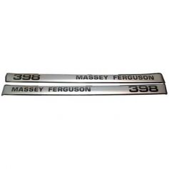 Kit d'autocollants «398» réf. 3900323M92 - Massey Ferguson Kit d'autocollants «398» réf. 3900323M92 - Massey Ferguson