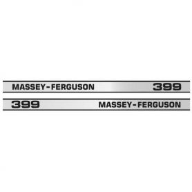 Kit d'Autocollant 399 Dernier modèle pour MASSEY FERGUSON